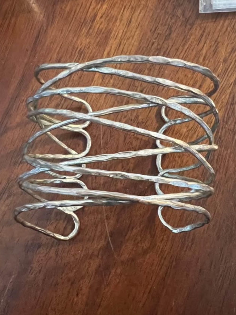 Cuff style bracelet